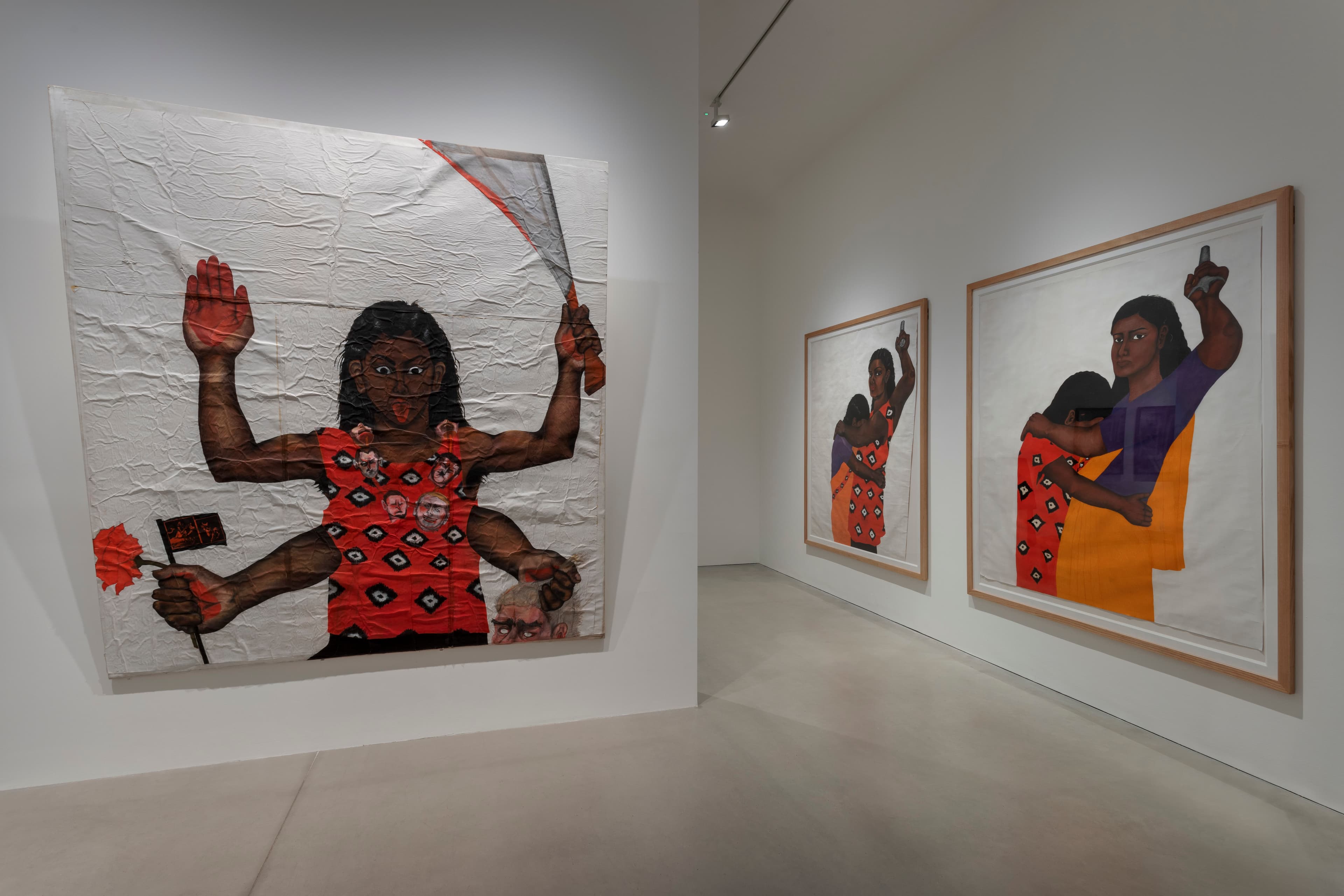 As I stood, listened and watched, my feelings were, this woman is not for burning…, 1985–1986 thumbnail 2