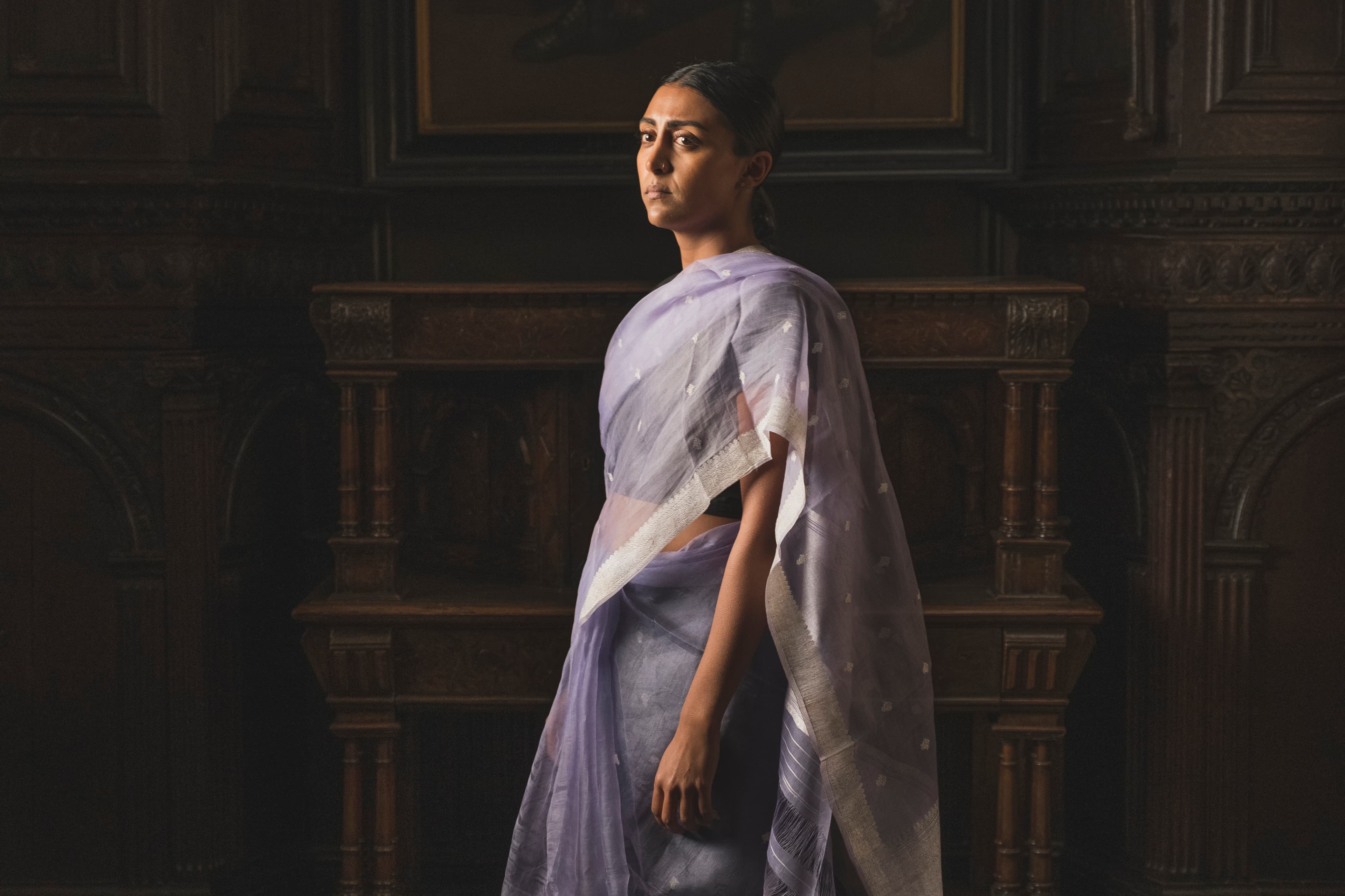 Lumen: Blue Sari. After Vermeer, 2021 image 1