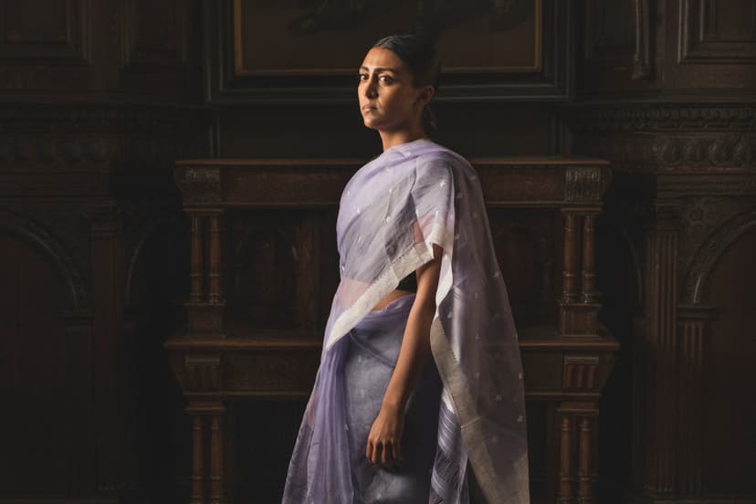Lumen: Blue Sari. After Vermeer