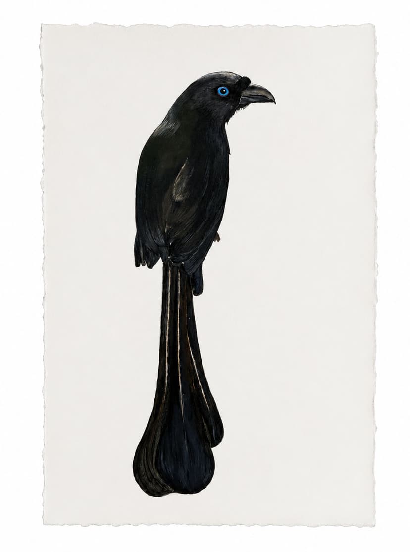 Iridescent Crow
