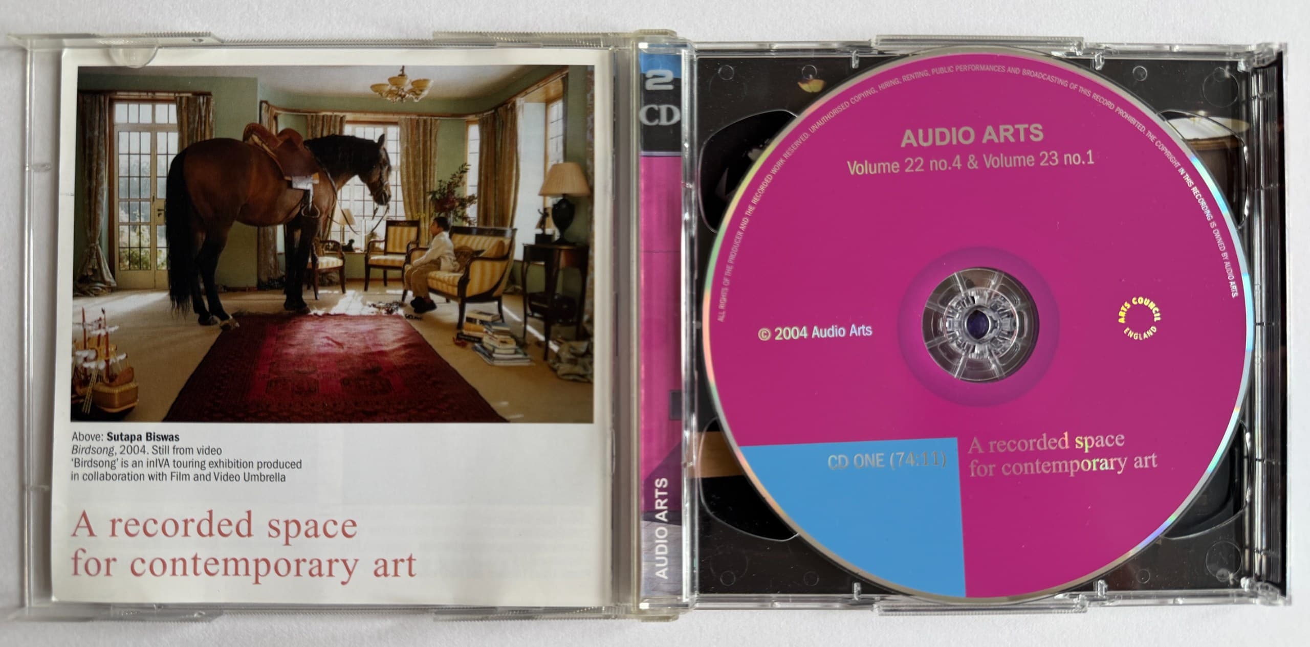 Sutapa Biswas, Interview Café Gallery Projects, Southwark Park, London, Audio Arts Magazine image 1