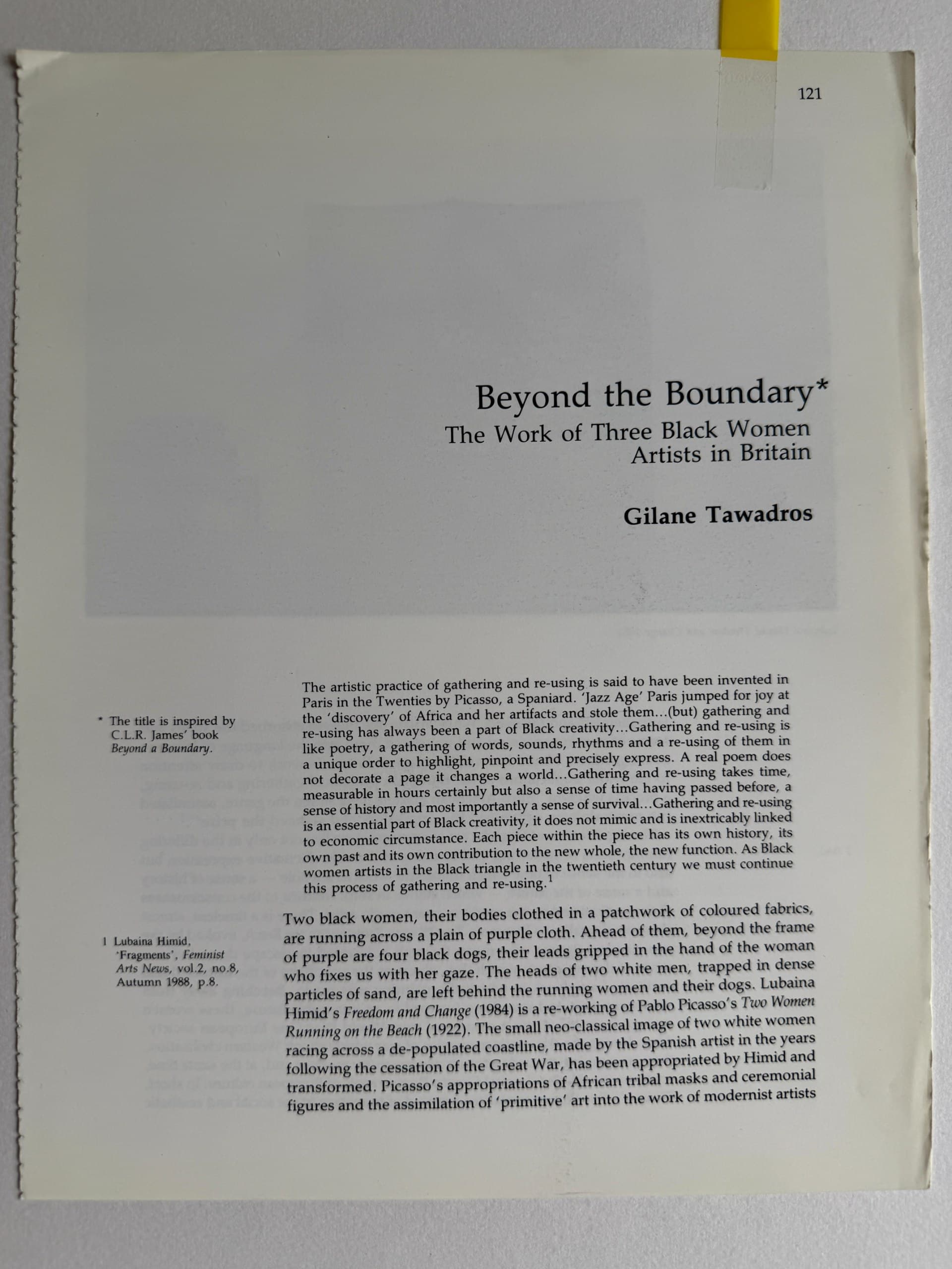 Beyond the Boundary: The Work of Three Black Women Artists thumbnail 2