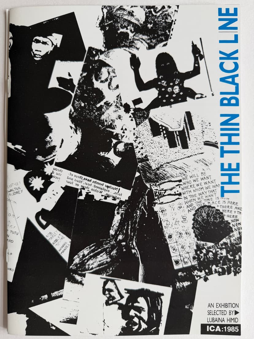 The Thin Black Line: An Exhibition Selected by Lubaina Himid, ICA: 1985